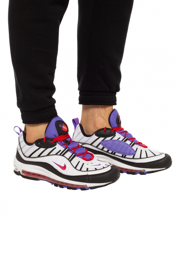 nike air max 98 white/black-psychic purple nike air max 98 white/black-psychic purple